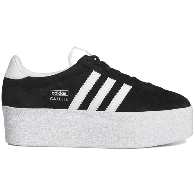 adidas Gazelle Up Black White (Women's)