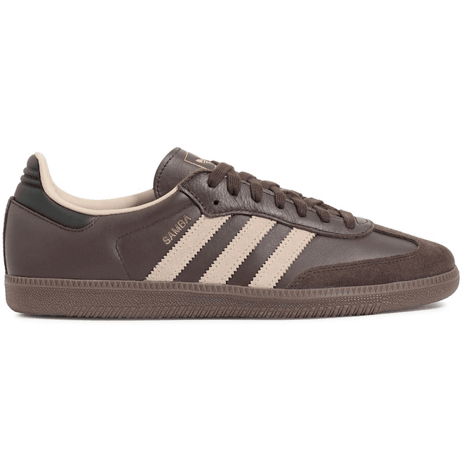 adidas Samba OG Dark Brown Beige Gum