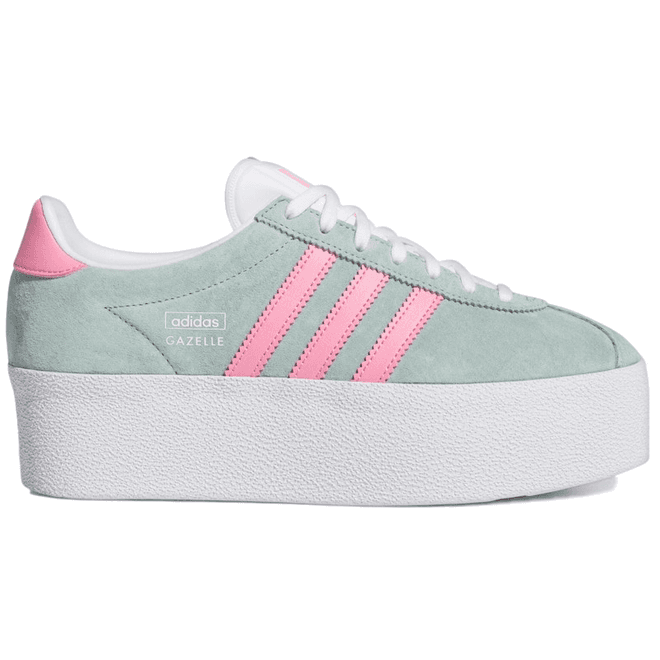 adidas Gazelle Up Hazy Green Bliss Pink (Women's)