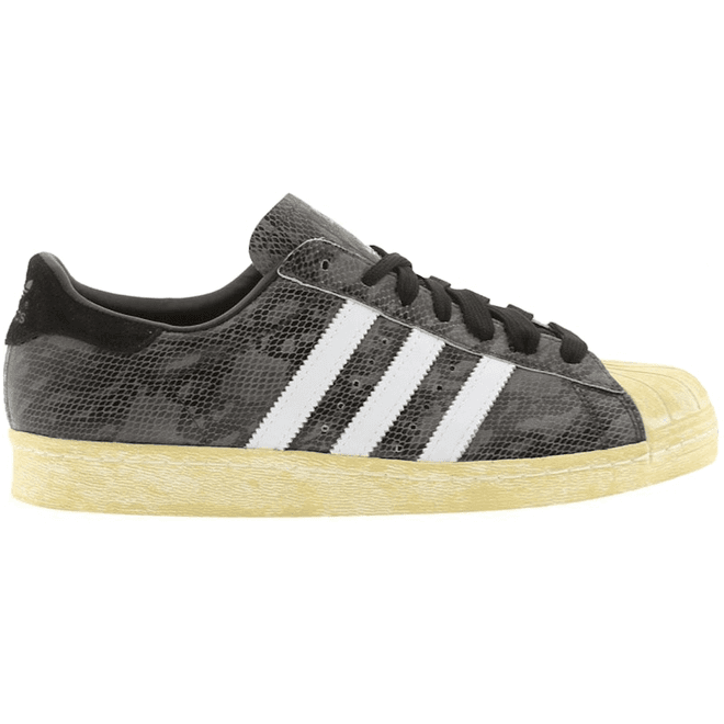 adidas Superstar 80s Snakeskin Black