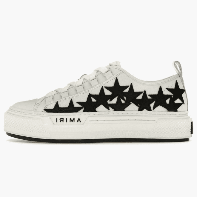 AMIRI Stars Court Low White Black