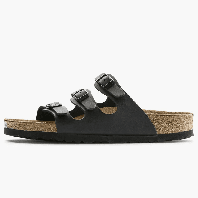 Birkenstock Florida Soft Footbed Birko-Flor Black