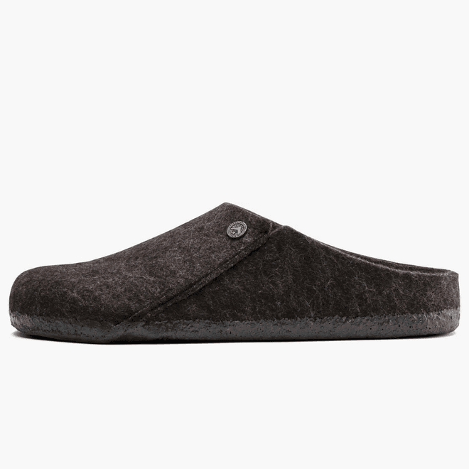 Birkenstock Zermatt Shearling Clog Wool Felt Mocha