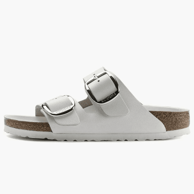 Birkenstock Arizona Big Buckle White Leather (Women's)