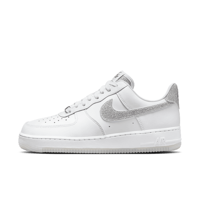 Nike Air Force 1 Low '07 LX Glitter Swoosh White (Women's)
