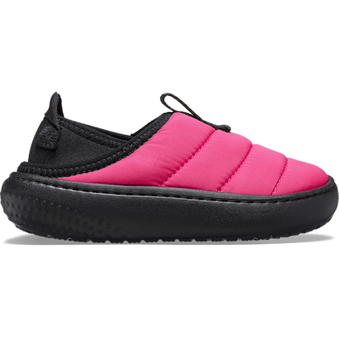 Crocs Kids Toddler Classic Puff Moc Shoes Dragon Fruit / Multi 