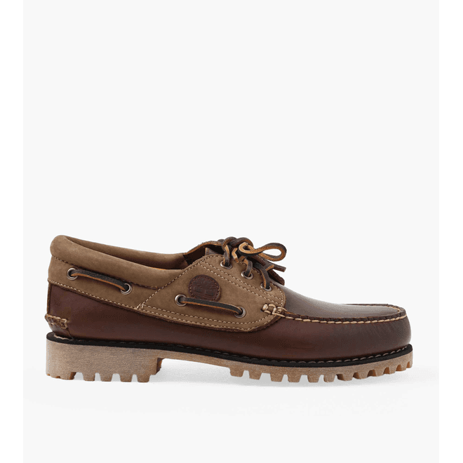 Timberland Authentic Boat Shoe Burgundy Full Grain