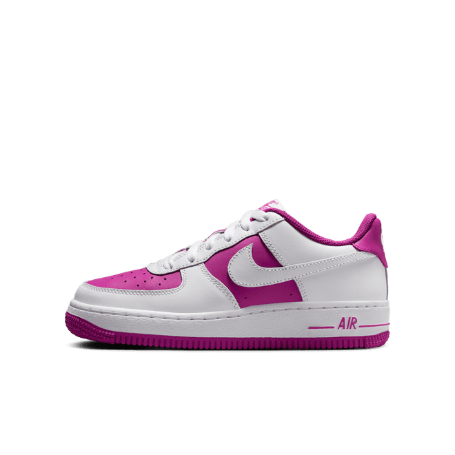 Nike Air Force 1 Low White Hot Fuchsia (GS)