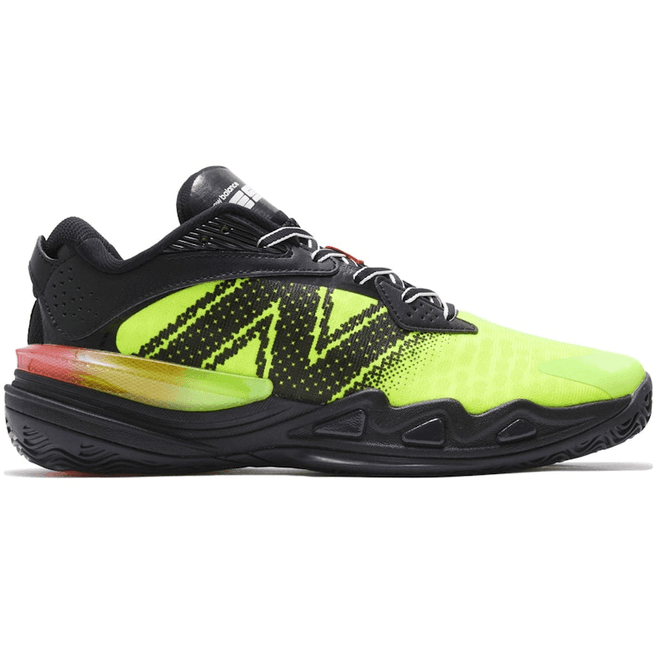 New Balance BB Hesi Low v2 Pixel Green Black Neo Flame