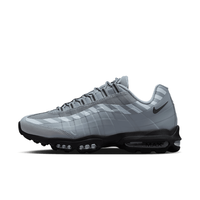 Nike Air Max 95 Ultra Caution Strip Black Chrome Grey