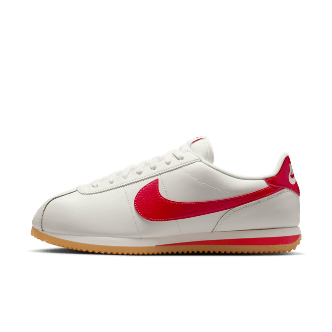 Nike Cortez Leather Sail Gum Yellow University Red
