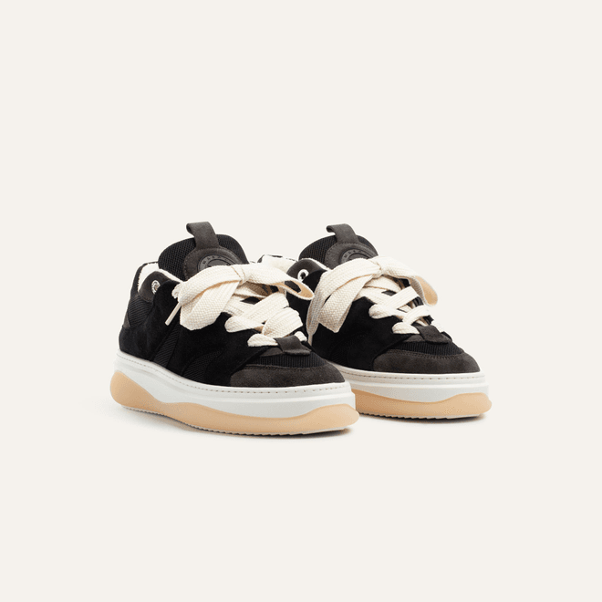 Mason Garments Mason Garments Men's & Women's Trainer Venice Tricolore Black