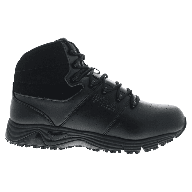 Fila Memory Breach Slip Resistant Steel Toe Triple Black