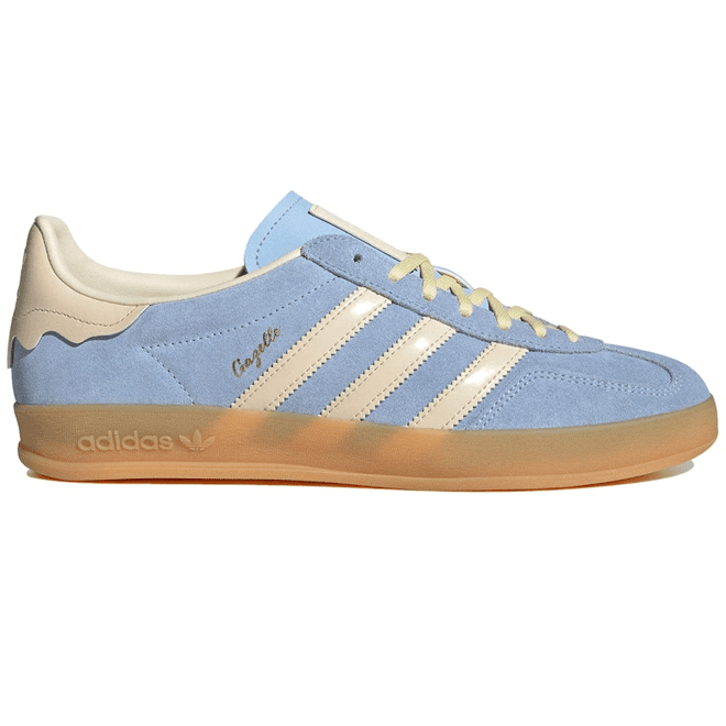 adidas Gazelle Indoor Light Blue Yellow Gum (Women's)