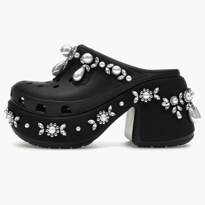 Crocs Simone Rocha X Crocs Siren Clogs Black 
