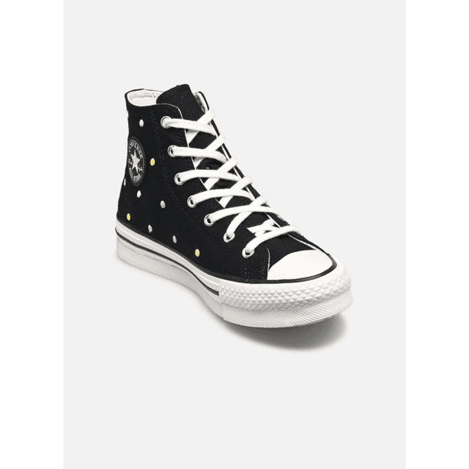 Converse Chuck Taylor All Star Lift Polka Dots Platform Black/Vintage White/Egret
