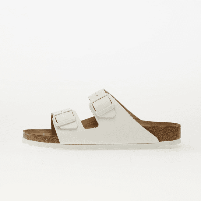 Birkenstock Arizona Natural Leather White 