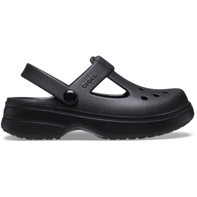 Crocs Kids Classic Mary Jane Clogs Black 