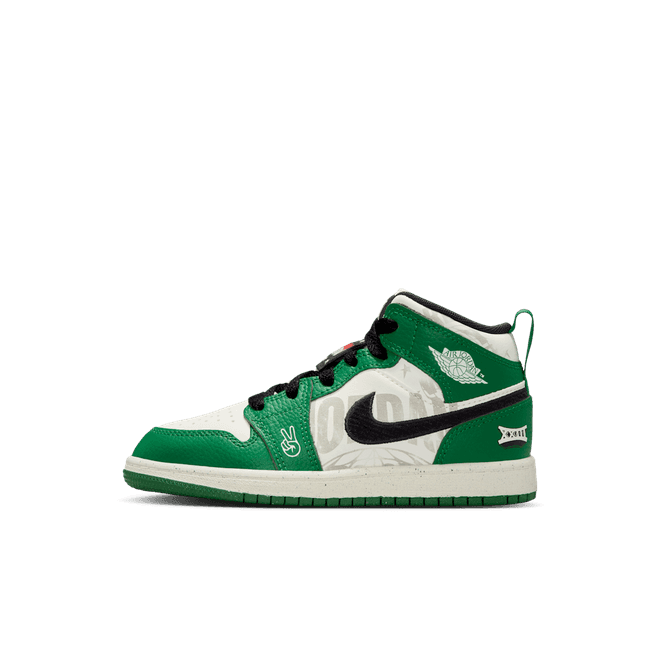 Jordan 1 Mid SE Little Kids'