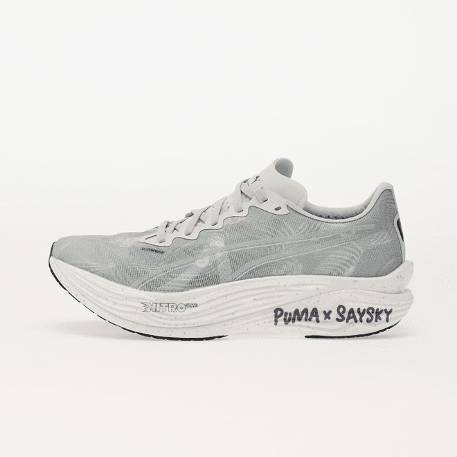 Puma x Saysky Deviate NITRO Elite 3 Cool Light Gray-New Navy 