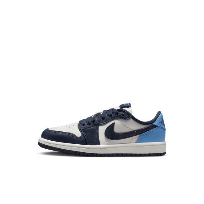 Jordan 1 Retro Low "Obsidian" Little Kids'