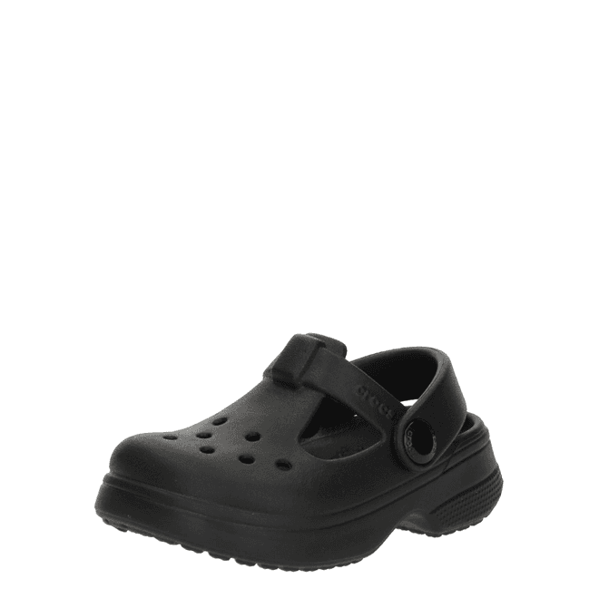 Crocs Kids Toddler Classic Mary Jane Clogs Black 