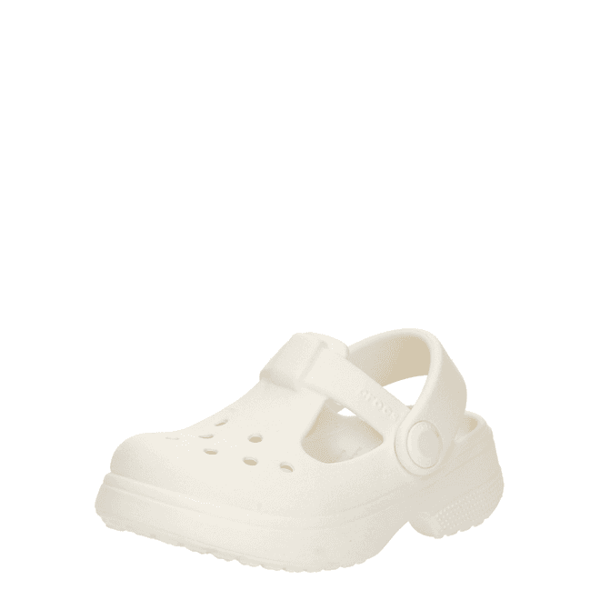 Crocs Kids Toddler Classic Mary Jane Clogs Chalk 