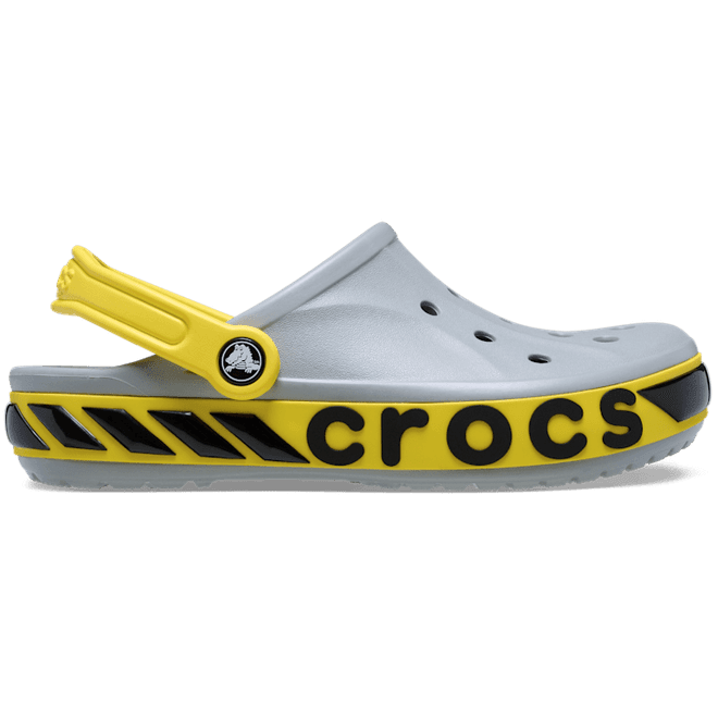 Crocs Bayaband Racer Band Clogs Kinder Light Grey 