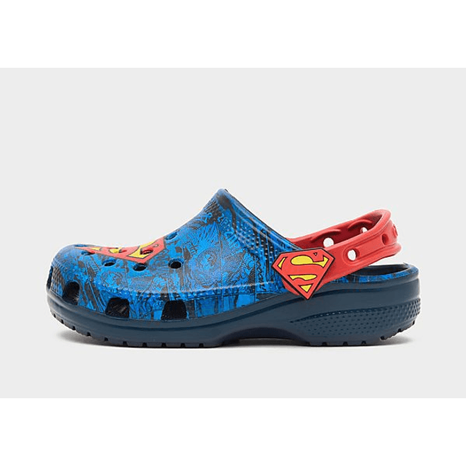 Crocs Crocs Superman Classic Clog K unisex Slides & Sandalen blauw Maat 34/35 Schoenen