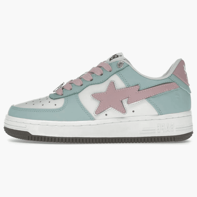 A Bathing Ape Bape Sta Low #4 Green Blue Pink