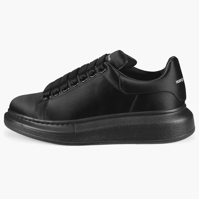 Alexander Mcqueen Oversized Satin Triple Black