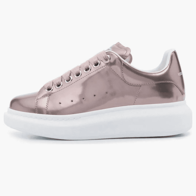 Alexander Mcqueen Oversized Pink Metallic (women's)