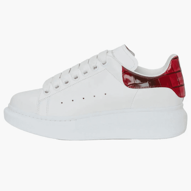 Alexander Mcqueen Oversized White Welsh Red (women's)