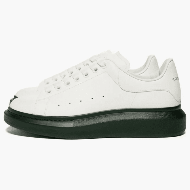 Alexander Mcqueen Oversized Sneaker White Green Sole