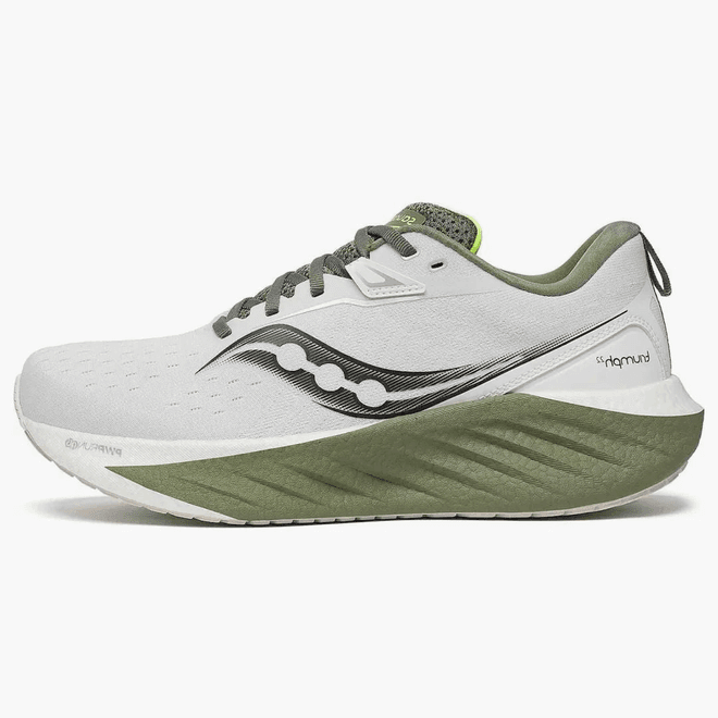 Saucony Triumph 22 White Olivine
