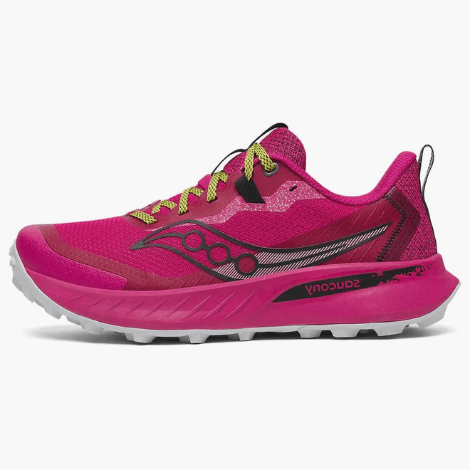 Saucony Peregrine 15 Magenta Black (women's)