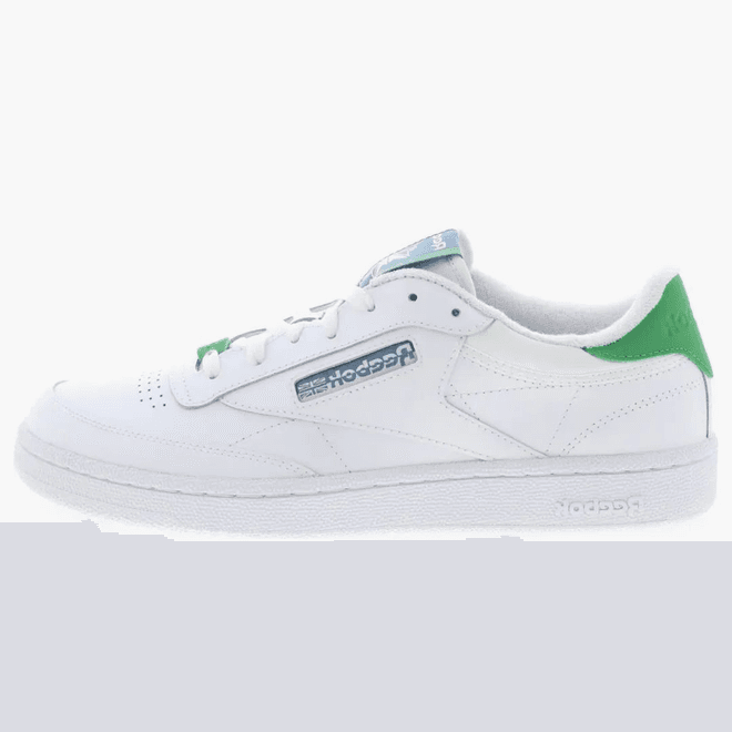 Reebok Club C 85 White Sport Green Blue Slate