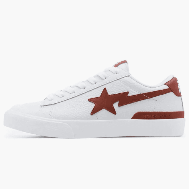 A Bathing Ape Mad Sta White Red