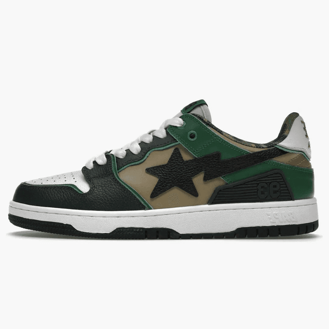 A Bathing Ape Bape Sk8 Sta Abc Camo Green (2022)