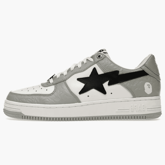 A Bathing Ape Bape Sta Low Grey Black
