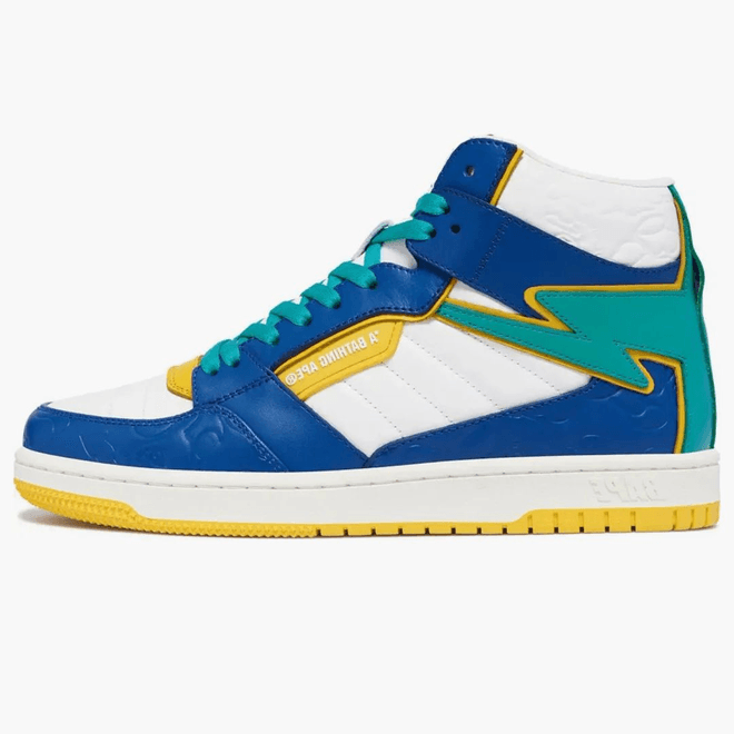 A Bathing Ape Bape Sta 88 Mid #1 Blue