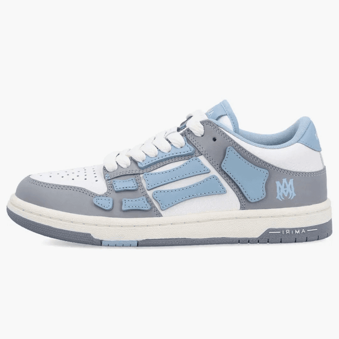 Amiri Skel Top Low Varsity Ocean Sky (women's)