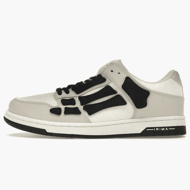 Amiri Skel Top Low White Light Grey Black