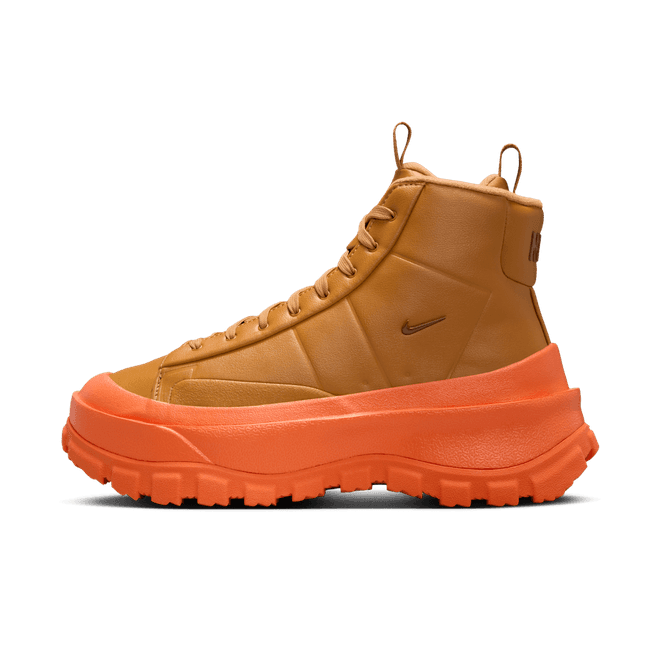 Nike Blazer Roam Mid Flax Safety Orange Racer Blue Light British Tan (women's)