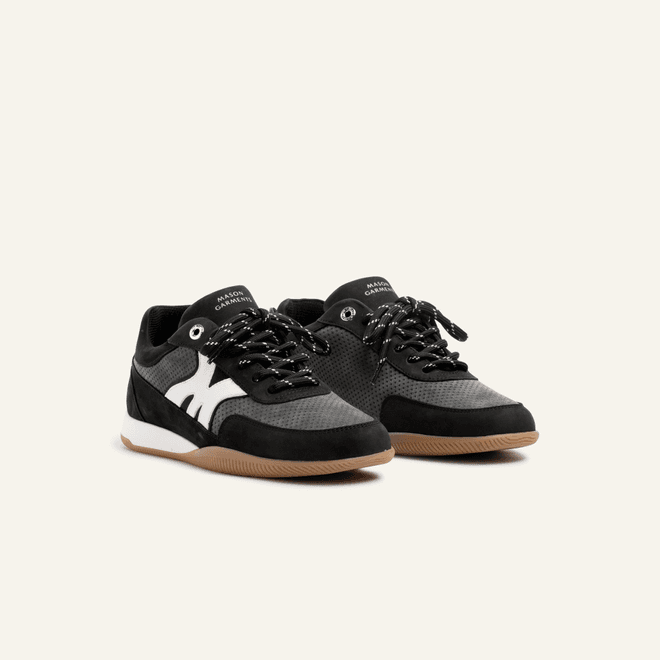 Mason Garments Mason Garments Men's & Women's Trainer Maranello Suede Black