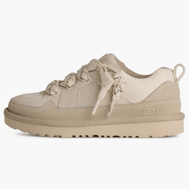 UGG® Lo Lowmel Sneaker Kids White