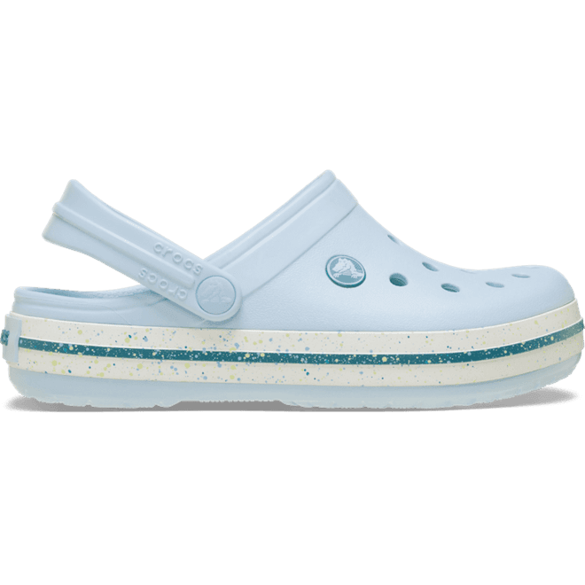 Crocs Kids Crocband Speckled Band Clogs Blue Frost 