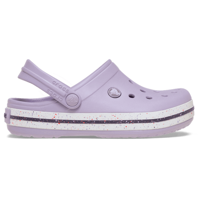 Crocs Kids Crocband Speckled Band Clogs Lavender 