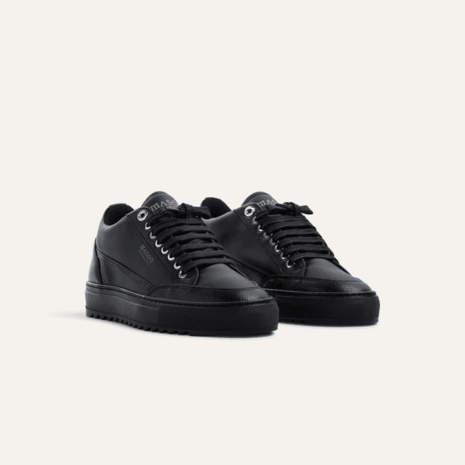Mason Garments Mason Garments Men's & Women's Trainer Tia Bicolore Tonale Black