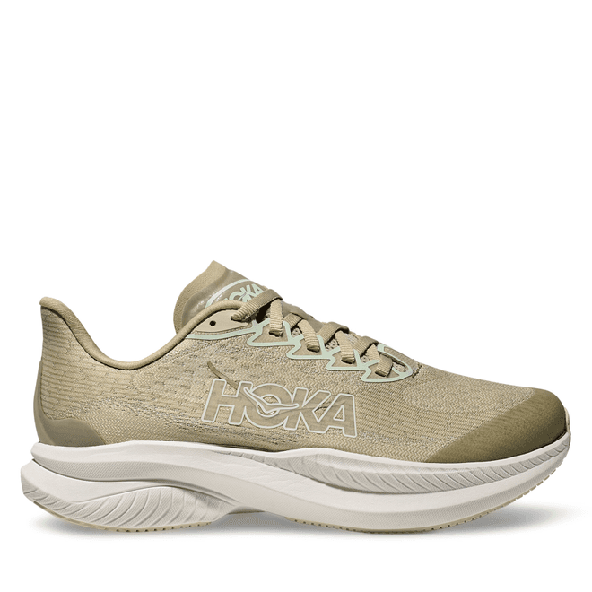 HOKA Kid's Mach 6 Road Running  Oyster Mushroom
